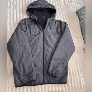 Etonic Golf Weight Woven Hooded Jacket Man Size M Gray